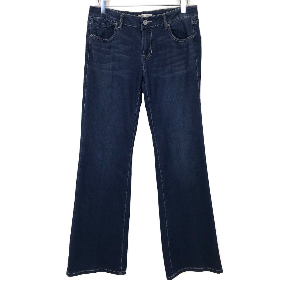CAbi Zoe Jeans Flare Leg Size 10 Long